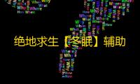 绝地求生【冬眠】辅助